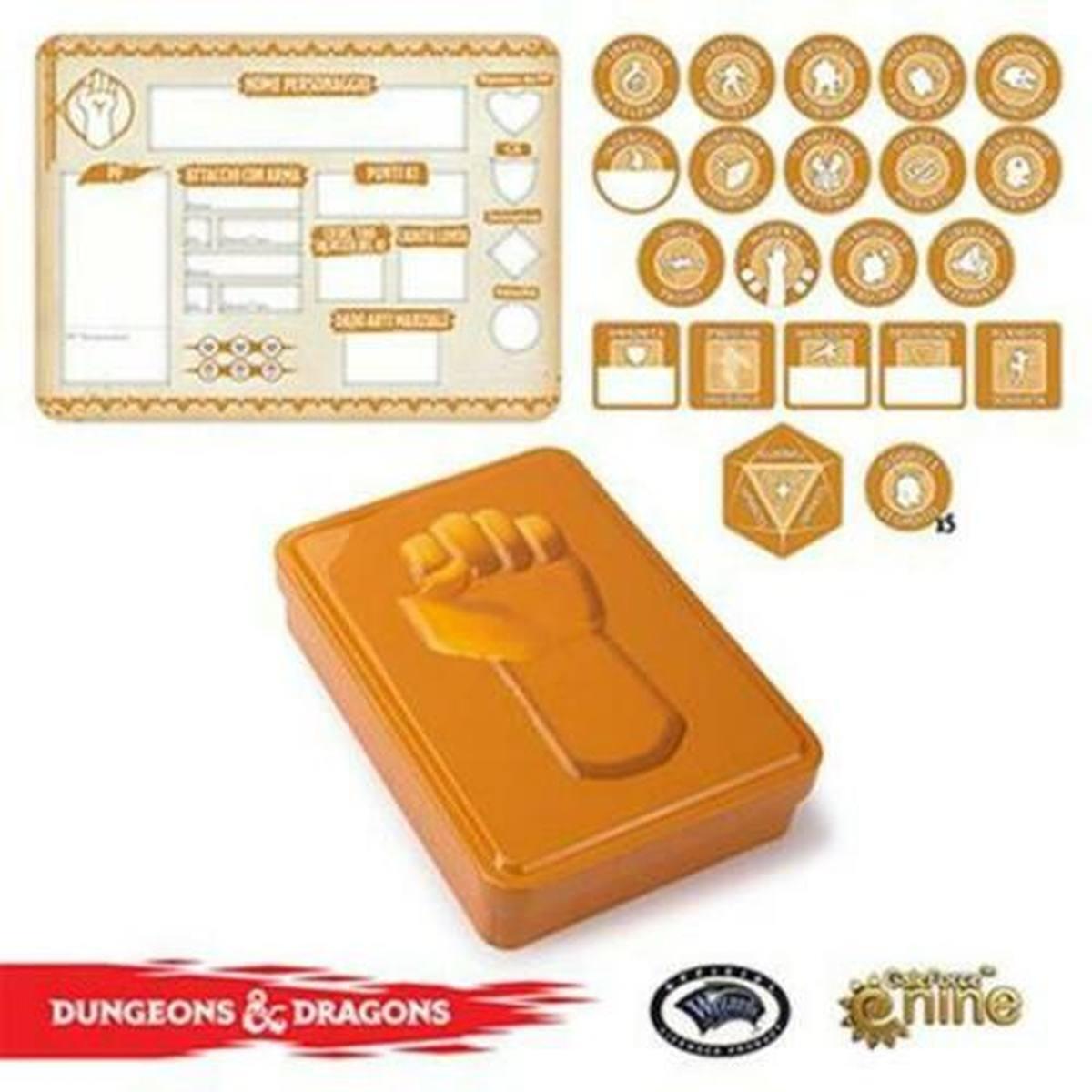 Dungeons & Dragons 5a Edizione: Set Segnalini Monaco 5.0 D&D italiano Asmodee
