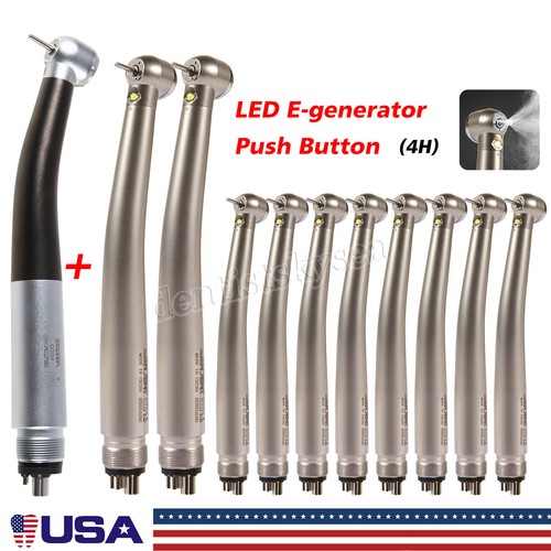 Manipolo Dentale Alta Velocità Yabangbang E-Generator Con LED - 4 Fori Midwest