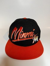 Miami Marlins New Era 9Fifty Retro MLB Baseball Snapback Cap Hat