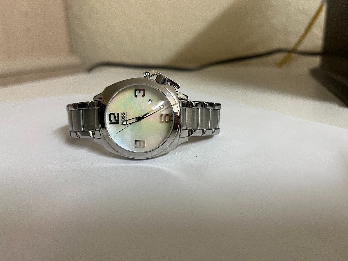 HUGO BOSS 3808 MAXX Ladies MOP dial Swiss made stainless steel