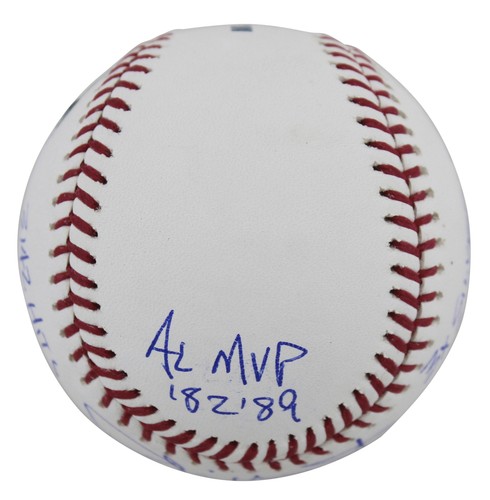 Brewers Robin Yount "6x Stat" Authentic Signed Oml Baseball w/ Case BAS Wit 2 - Picture 4 of 7