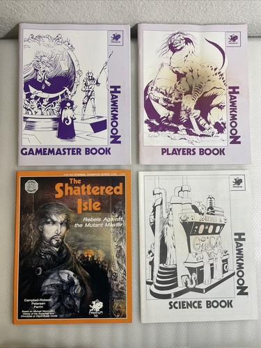 Michael Moorcock's Hawkmoon Science & Sorcery In Earths Far 2106-X *CAJA DE DAÑOS* - Imagen 11 de 17