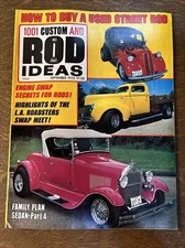 1001 Custom & Rod Ideas Magazine Sep 1976 Roadster Deuce Model-A Chevy Ford