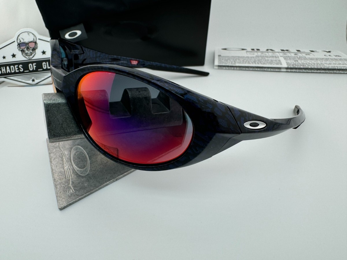OAKLEY EYE JACKET REDUX PLANET X POSITIVE RED IRIDIUM SUNGLASSES