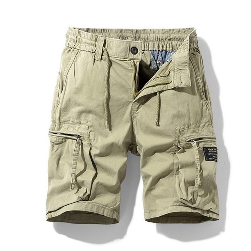 Summer Men's Thin Elastic Casual Comfortable Large Pocket Shorts Overalls - 第 8/45 張圖片