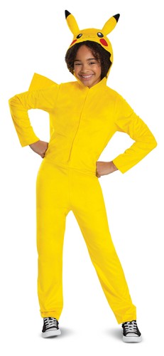 Classic Pikachu Child Boys Girls Costume Jumpsuit NEW Pokemon - Picture 3 of 5