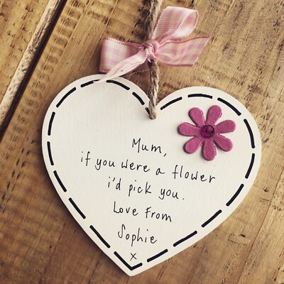 Personalisiertes Muttertagsgeschenk Blume Herz Mama Mama Oma Nan Nana Liebe Prese