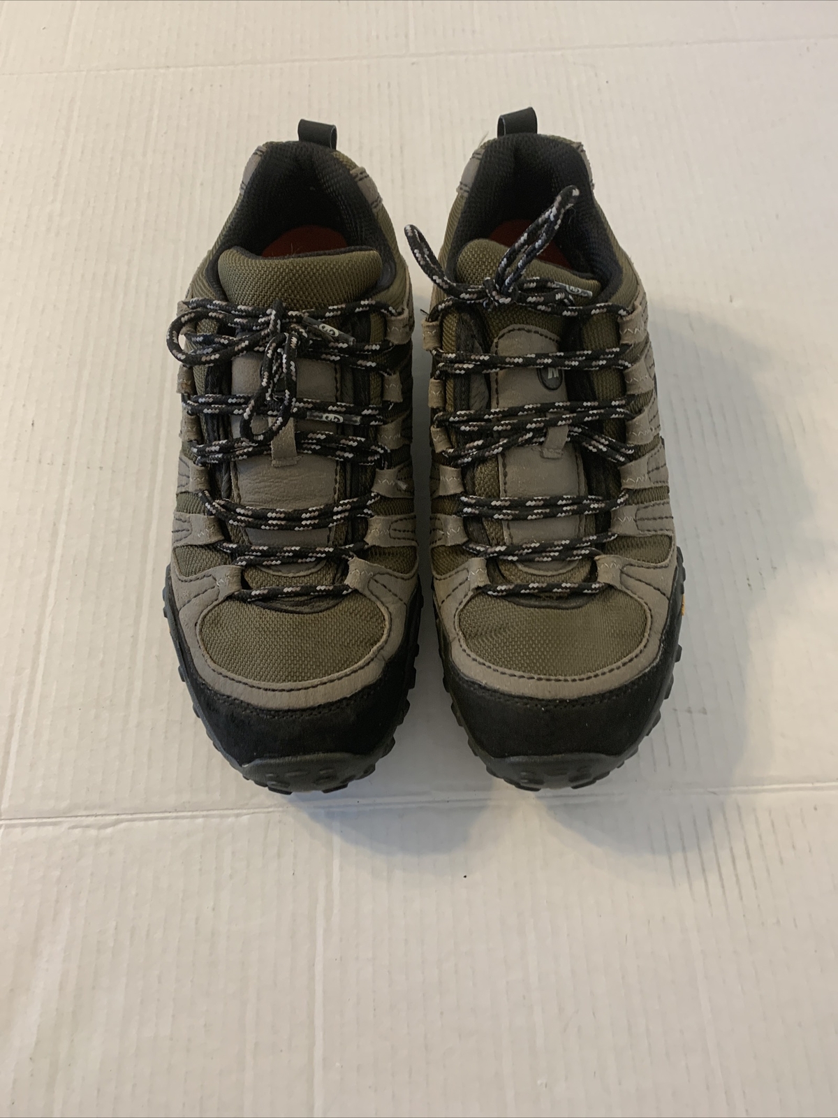 Scarpe da trekking sportive MERRELL da uomo in pizzo girevole stile J75023 taglia 10