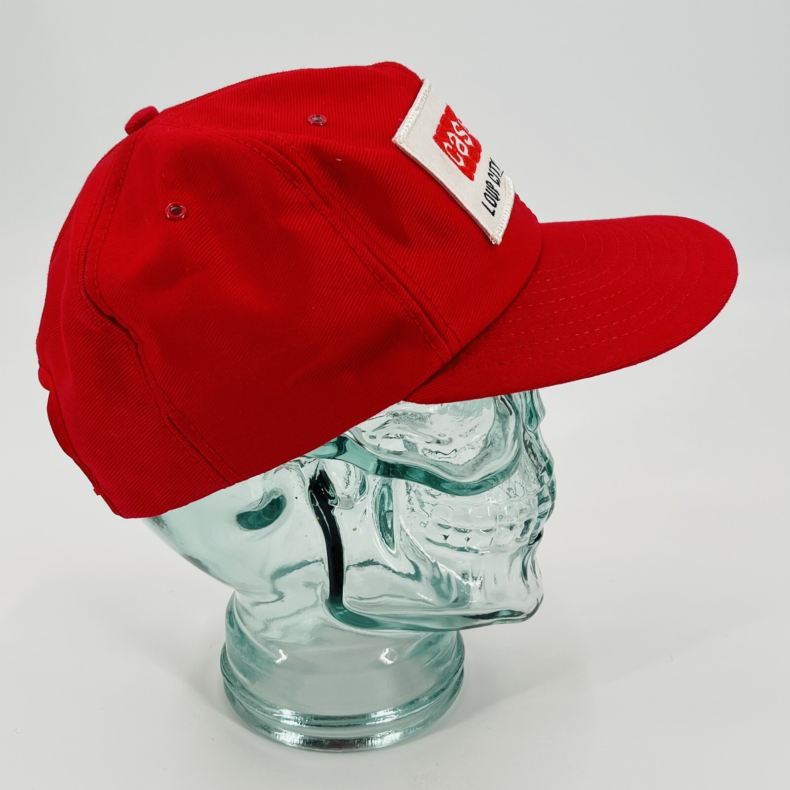 Vtg Snap Back Trucker Hat Cap Case International … - image 2