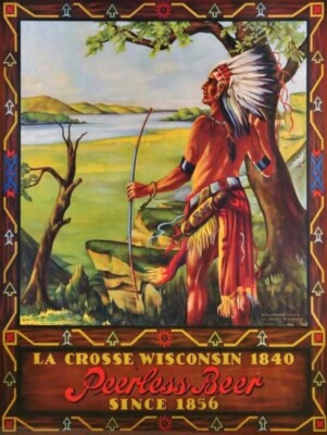 Peerless Beer of La Crosse, Wisconsin NEW METAL SIGN: 9x12'' & Ships Free