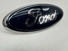 FORD BLUE AND CHROME OVAL GRILLE EMBLEM 2616 OEM 5F938B262AA