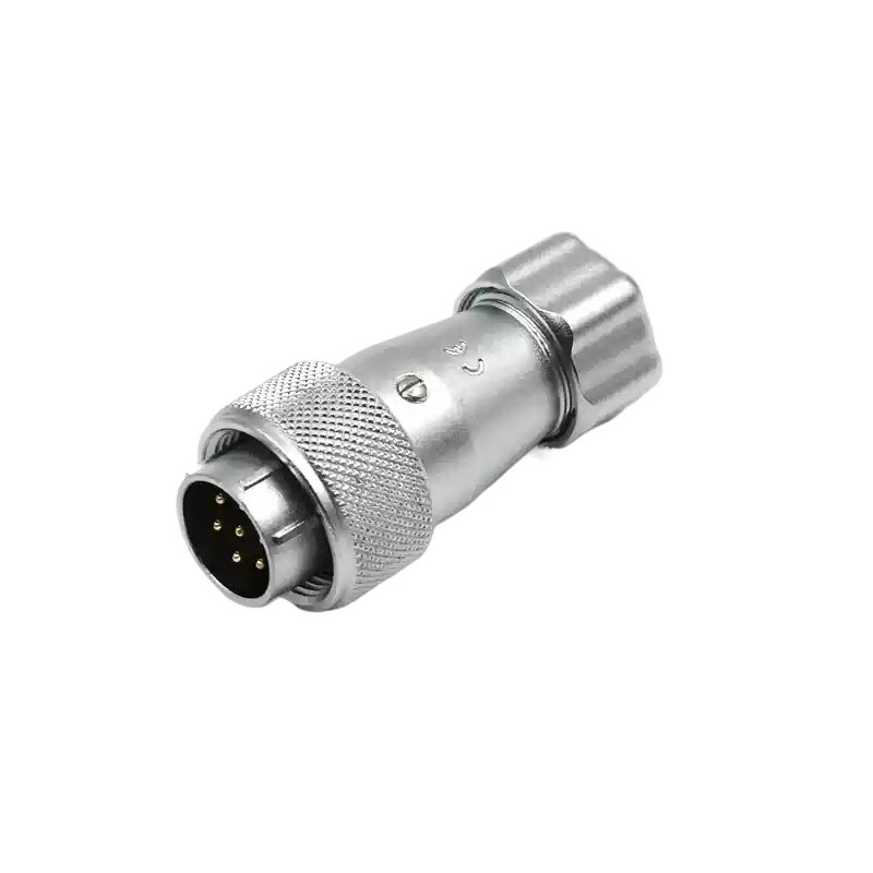 WS16 7-pin 5A 400V Aviation Industry Metal Hose Plug | eBay