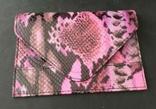 LEATHER PHOTO ENVELOPE RAIKA 4"x 6" HOLDER PASSPORT