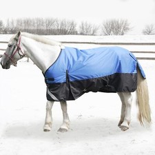 SLSY 1200D Winter Waterproof Horse Blanket 36"~78" Rear Horse Turnout Blanket