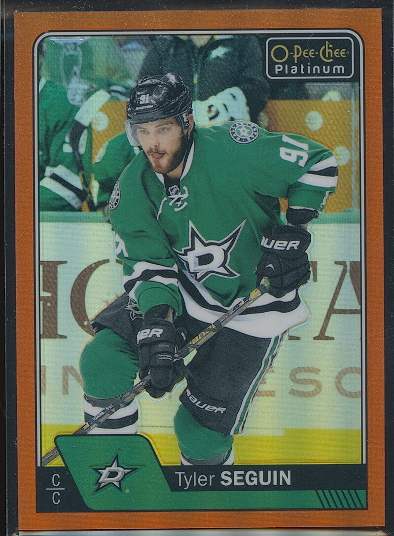 FILA Tyler Seguin 2016 17 Upper Deck O Pee Chee OPC Platinum Orange 25 25