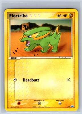 Pokemon Electrike XY Latios Trainer Kit 1/10 NM
