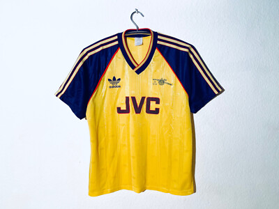 アーセナル ユニフォーム JVC ARSENAL adidas Oサイズ Arsenal Adult M Away Football Shirt 1988 - 1991 Adidas / JVC | eBay UK