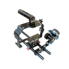 Shootvilla Camera Cage for Panasonic Lumix GH4/GH3 & Sony  with follow focus