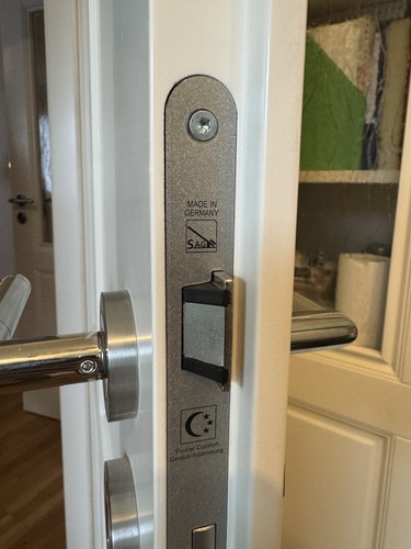 Hochwertige Innentür Tür weiß Brüchert + Kärner 198x86 mit Zarge - Bild 6 von 9