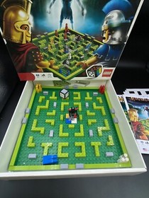 Lego Game Minotaurus 3841 Board Game Box Mini Figures Manuals READ