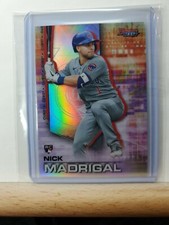 2021 TOPPS Bowmans Best Baseball Nick Madrigal base REFRACTOR Rookie card RC #62