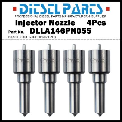 よっしー 4Pcs Diesel Fuel Injector Nozzle Tip NP-DLLA146PN055 for ISUZU