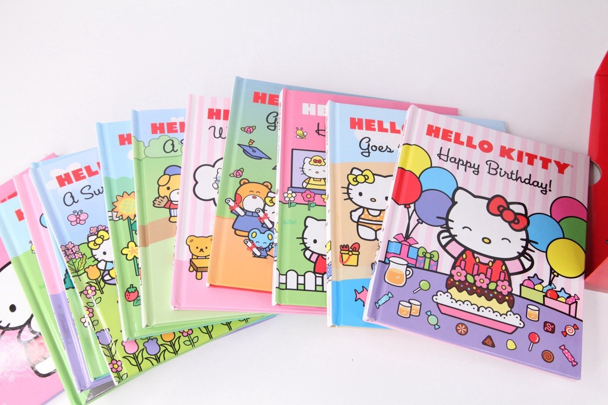 洋書 HELLO KITTY Storybook Library Gift Box Hello Kitty Storybook Library Gift Hardcover Books Box Set