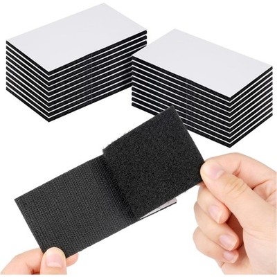 Klettband selbstklebend 20 Stück 50x100mm starkes Klettband DIY Bastelbedarf