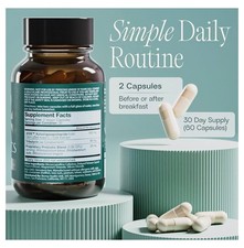 Probióticos de bioma para la salud digestiva fórmula de salud intestinal 3 en 1 60 cápsulas venta