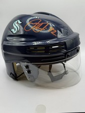 Joonas Donskoi Autographed Seattle Kraken Blue Mini Helmet