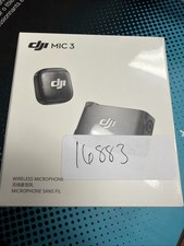 DJI Mic 3 1 TX  1 RX  Charging Case Wireless Microphone - New