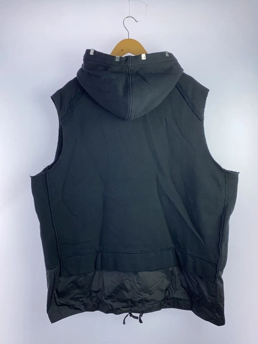 1017 ALYX 9SM (ALYX) altro gilet L cotone BLK 23SS felpa senza maniche con cappuccio