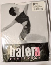 New Balera Dancewear Girls Tights Footed Style T99C Suntan Size IC 7-8 Child