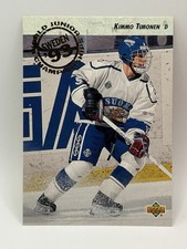 1993-94 Upper Deck #268 Kimmo Timonen Finland Rookie World Junior Championships