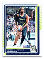 2025 Donruss WNBA Basketball #57 Teaira McCowan Holo Dallas Wings