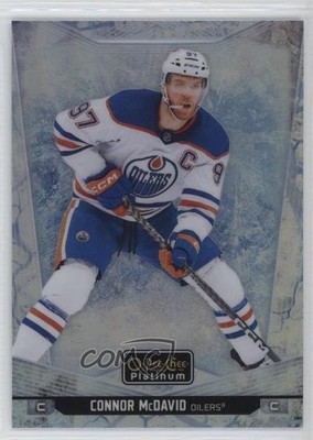 2024-25 O-Pee-Chee Platinum Arctic Freeze 55/99 Connor McDavid #1 8af