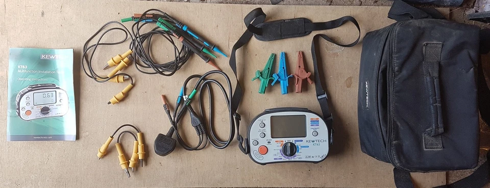 Kewtech KT63 5-in-1 Multifunction Tester - Image 2 of 3