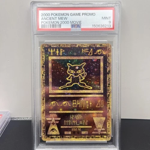 Pokemon Ancient Mew Movie 2000 Promo PSA 9 Mint