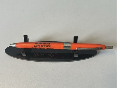 VTG Ballpoint Pen - Midwestern Auto Service Crawfordsville IA Faylon Palmer - D3