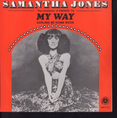 Samantha Jones My Way 7'' Vinyl Belgien Penny Farthing 1970 Pic Sleeve 6067012