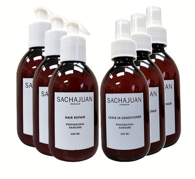 SachaJuan Leave In Conditioner & Hair Repair 8.4Oz Set of 6