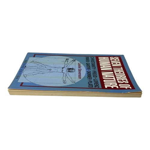 Seven Theories of Human Nature Leslie Stevenson 2nd Ed 1987 Paperback Book - Picture 6 of 8