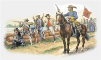 1:72 Italeri Confederate Infantry The Grays Kit IT6014 Modellbau