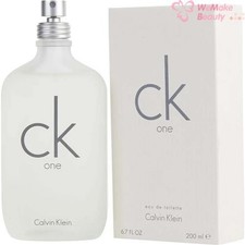 CK ONE Calvin Klein Unisex 6.7oz EDT New In Box