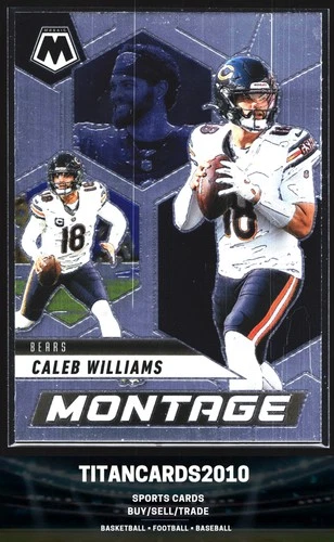 Caleb Williams 2025 Panini Mosaic Montage Chicago Bears #26