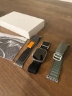 Apple Watch Ultra 49mm 1st gen, Green Alpine and Trail Loop bands, 85% battery — photo 1