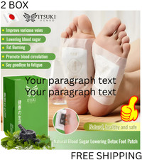 2 BOX Itsuki Kenko Natural Detox Foot Patch 10 Sachet Herbal Cleansing FREE SHIP
