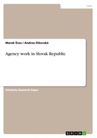 Marek ¿Vec (U. A.) | Agency Work In Slovak Republic | Taschenbuch | Englisch