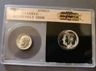 1955-S Roosevelt Dime Sample Slab Photo-Cerified Coin Institute