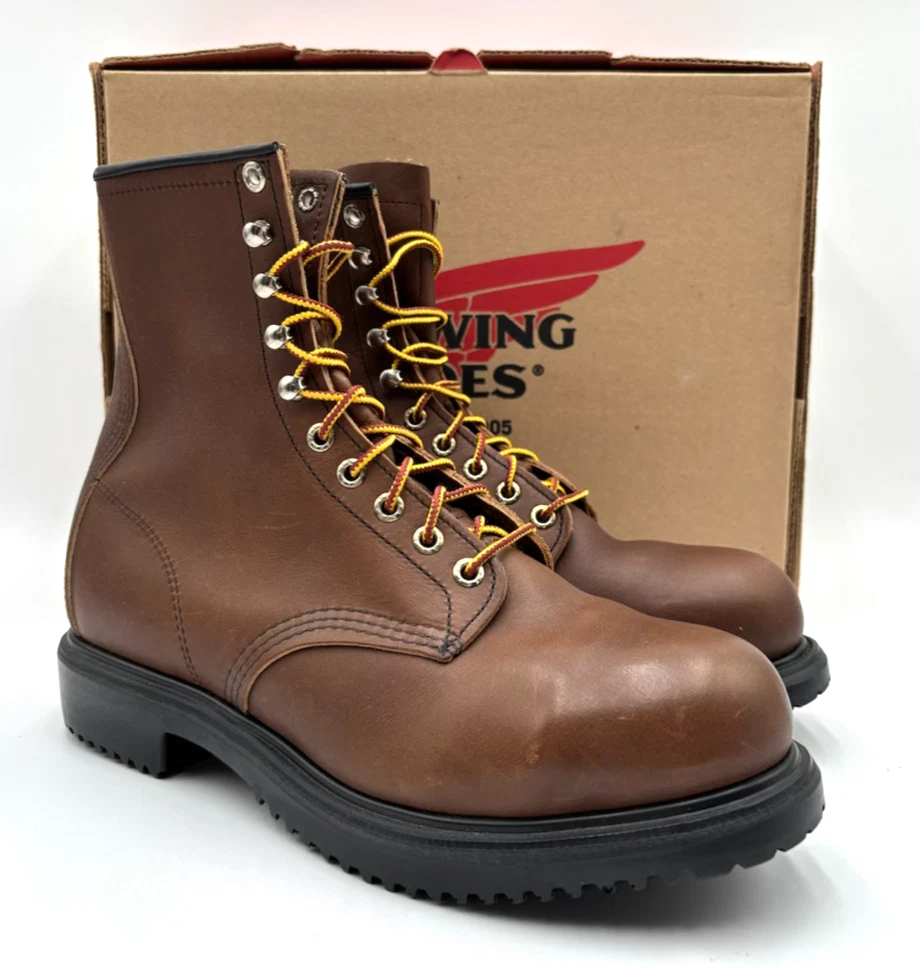 Red Wing Shoes 02233-2 SUPERSOLE Men's NEW Safety-Toe Boot Brown Multiple Sizes
Opens in a new windo